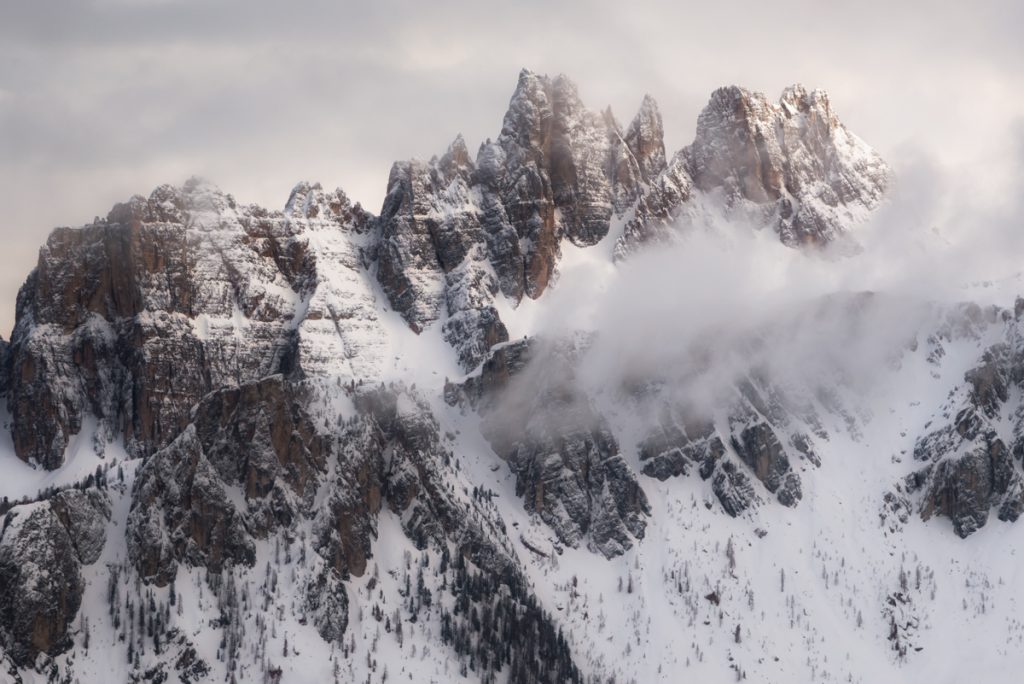 Winter in the Italian Mountains by Landscape Photographer Chrissy Donadi