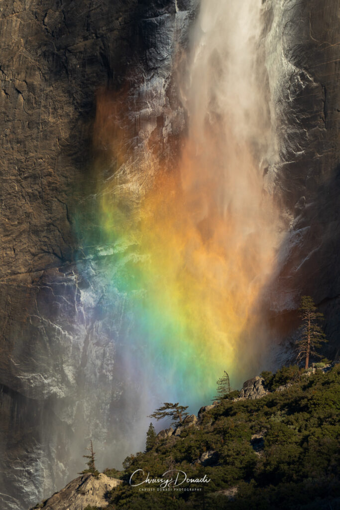 Rainbow in Yosemite National Park