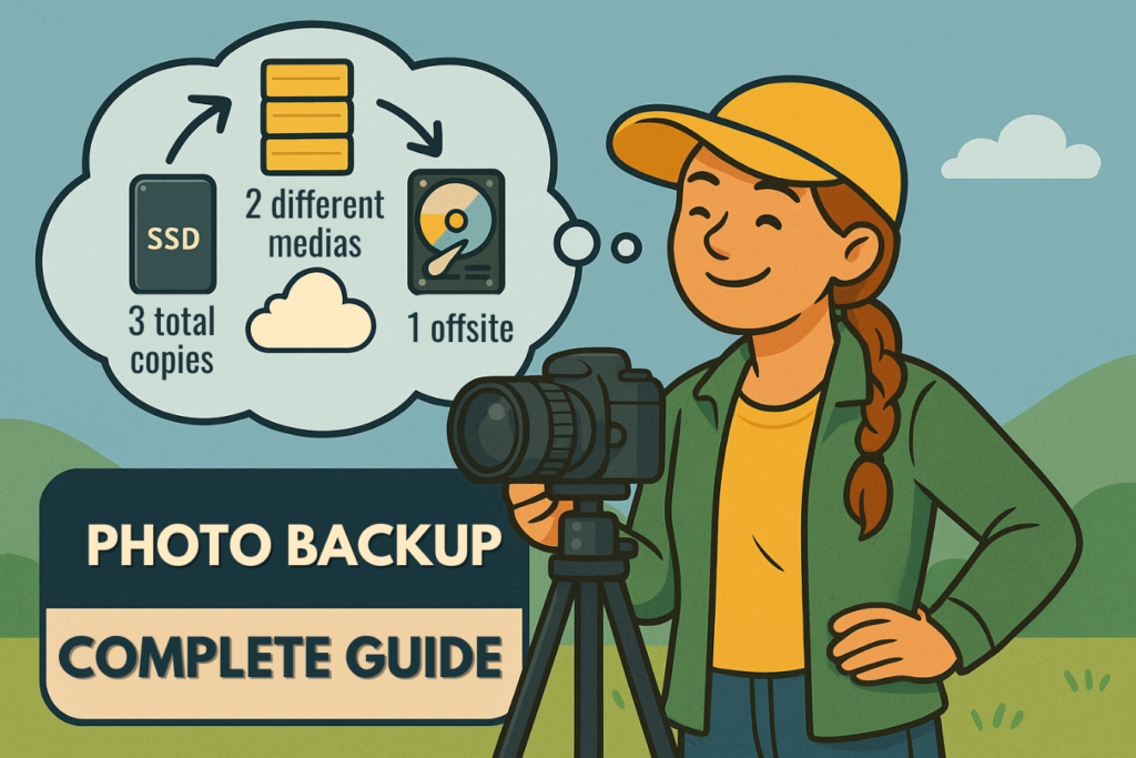 Photo Storage 101: How to Backup Your Photos and Lightroom Catalog